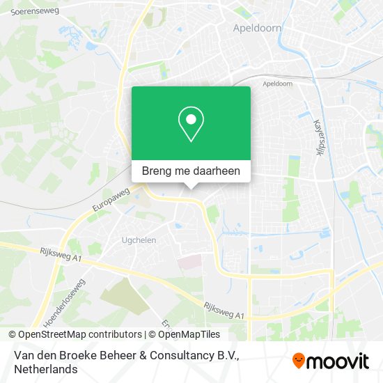 Van den Broeke Beheer & Consultancy B.V. kaart