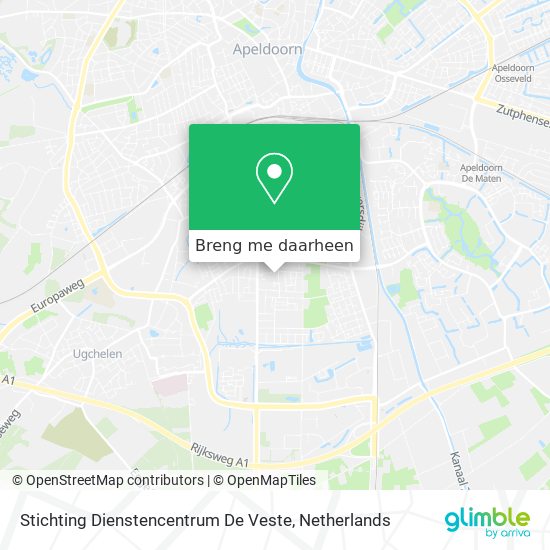 Stichting Dienstencentrum De Veste kaart