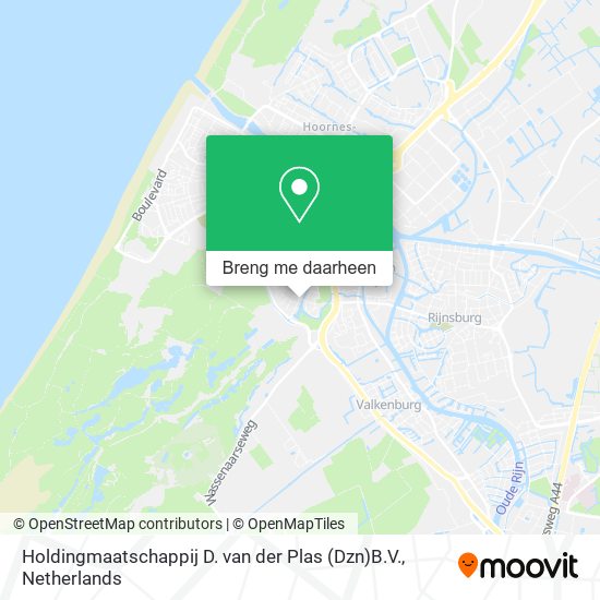 Holdingmaatschappij D. van der Plas (Dzn)B.V. kaart