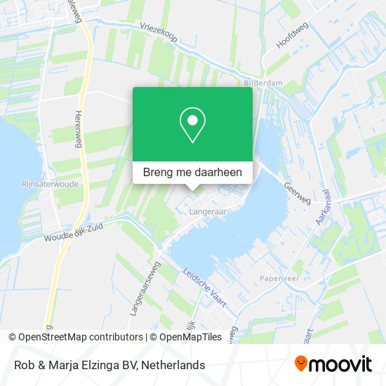 Rob & Marja Elzinga BV kaart