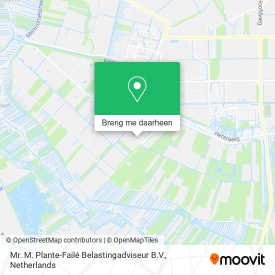 Mr. M. Plante-Failé Belastingadviseur B.V. kaart