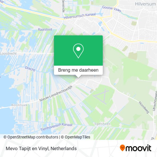 Mevo Tapijt en Vinyl kaart