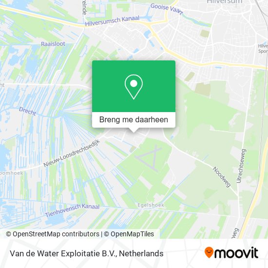 Van de Water Exploitatie B.V. kaart