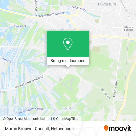 Martin Brouwer Consult kaart