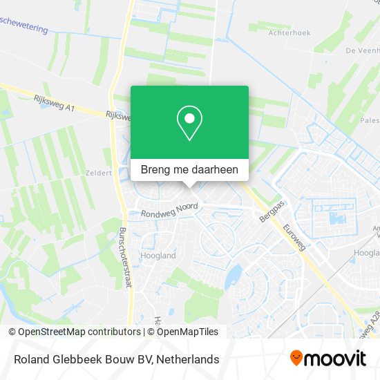 Roland Glebbeek Bouw BV kaart