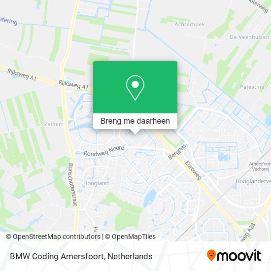 BMW Coding Amersfoort kaart
