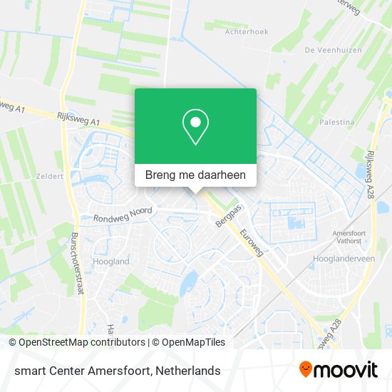 smart Center Amersfoort kaart