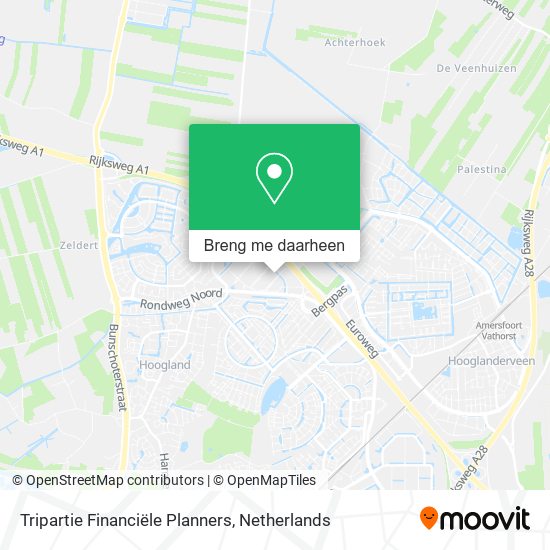 Tripartie Financiële Planners kaart