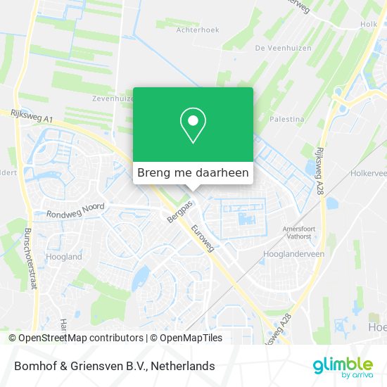 Bomhof & Griensven B.V. kaart