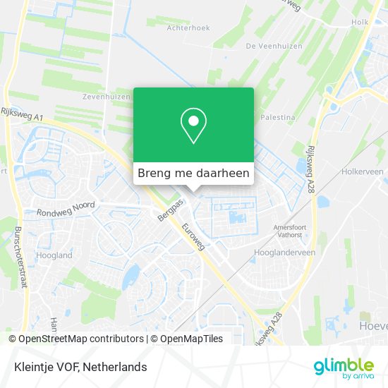 Kleintje VOF kaart