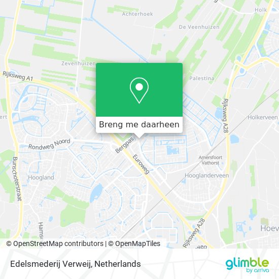 Edelsmederij Verweij kaart