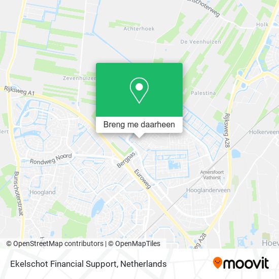 Ekelschot Financial Support kaart