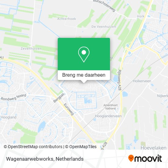 Wagenaarwebworks kaart