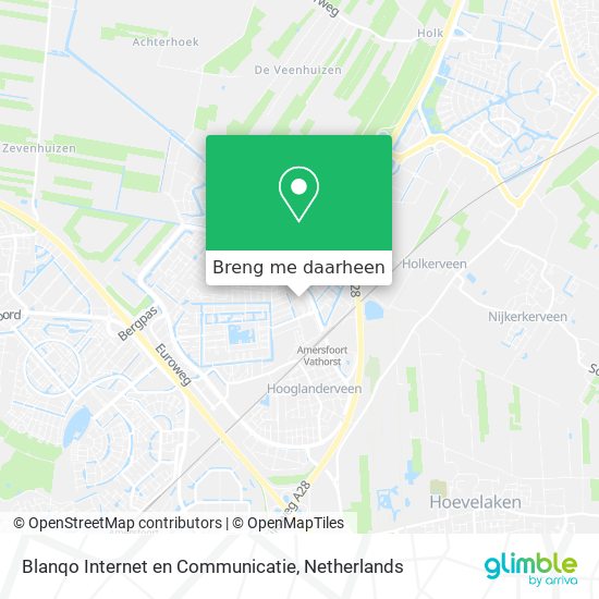 Blanqo Internet en Communicatie kaart