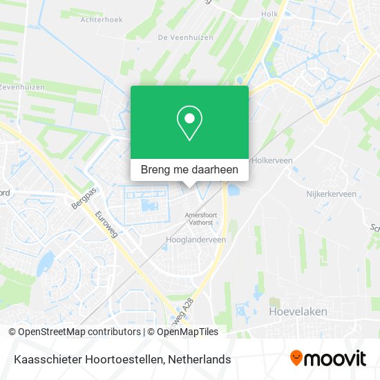 Kaasschieter Hoortoestellen kaart