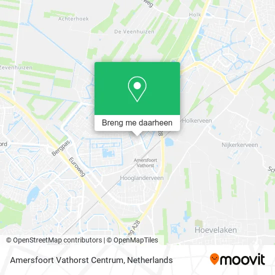 Amersfoort Vathorst Centrum kaart