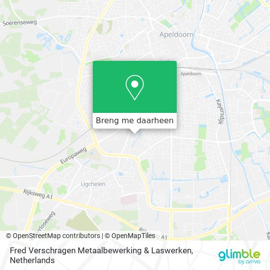 Fred Verschragen Metaalbewerking & Laswerken kaart