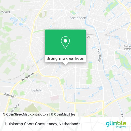 Huiskamp Sport Consultancy kaart