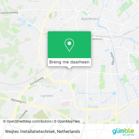 Weijtec Installatietechniek kaart