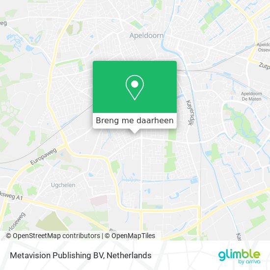 Metavision Publishing BV kaart