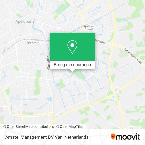 Amstel Management BV Van kaart