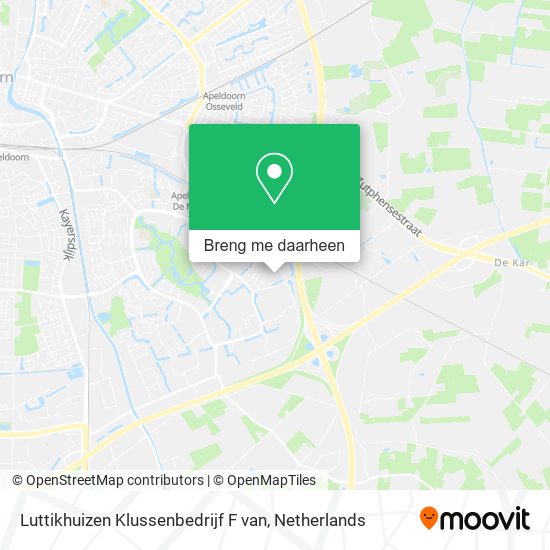 Luttikhuizen Klussenbedrijf F van kaart