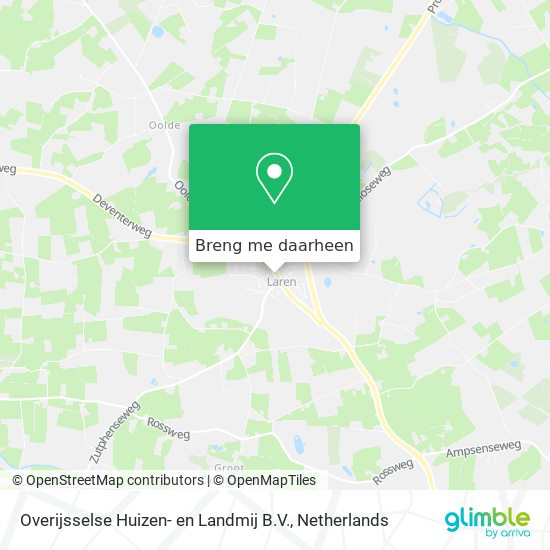 Overijsselse Huizen- en Landmij B.V. kaart