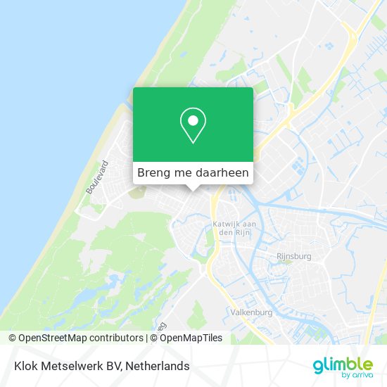 Klok Metselwerk BV kaart