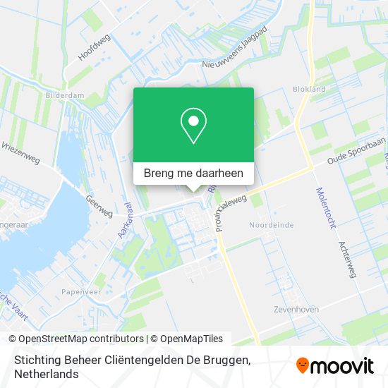Stichting Beheer Cliëntengelden De Bruggen kaart
