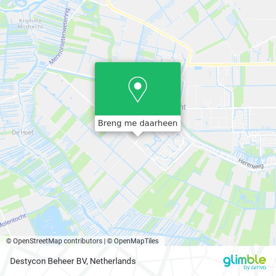 Destycon Beheer BV kaart