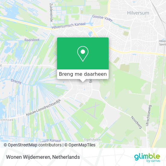 Wonen Wijdemeren kaart