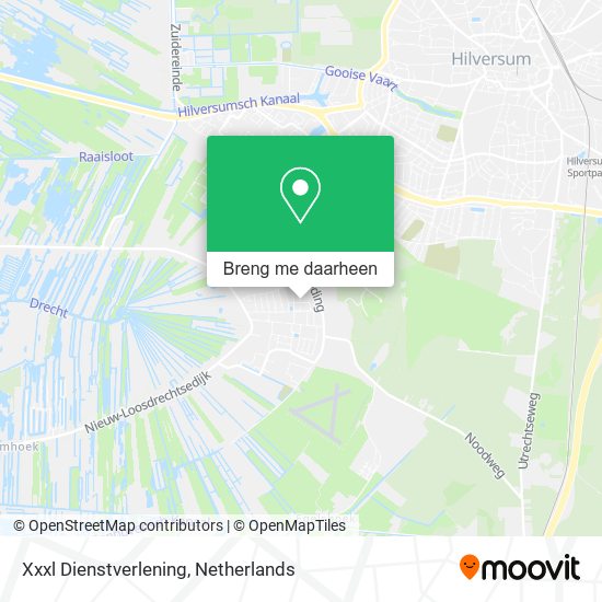 Xxxl Dienstverlening kaart