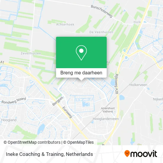 Ineke Coaching & Training kaart