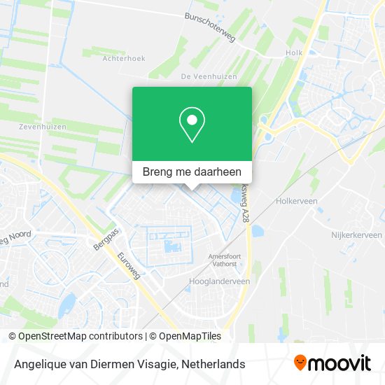 Angelique van Diermen Visagie kaart