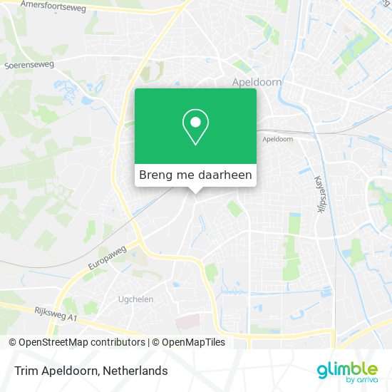 Trim Apeldoorn kaart