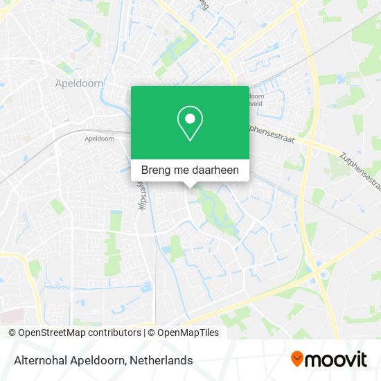 Alternohal Apeldoorn kaart