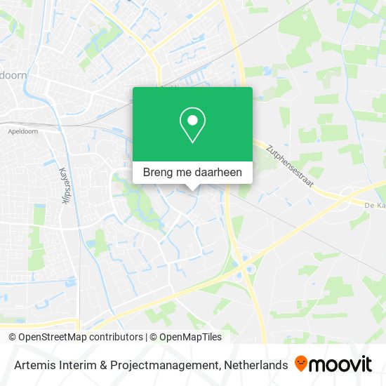 Artemis Interim & Projectmanagement kaart