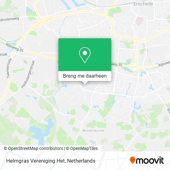 Helmgras Vereniging Het kaart