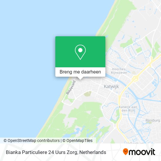 Bianka Particuliere 24 Uurs Zorg kaart