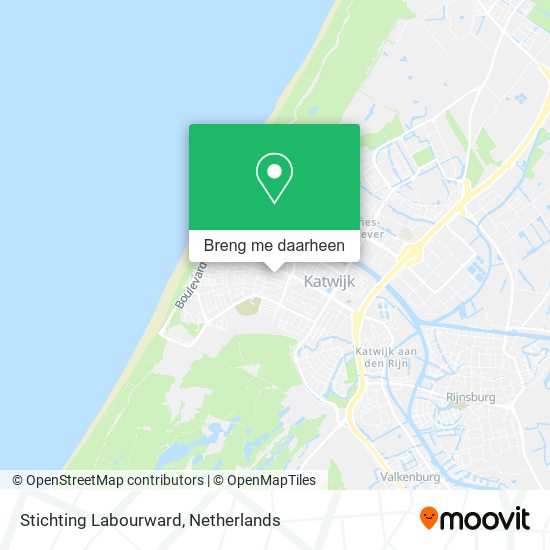 Stichting Labourward kaart