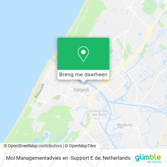 Mol Managementadvies en -Support E de kaart