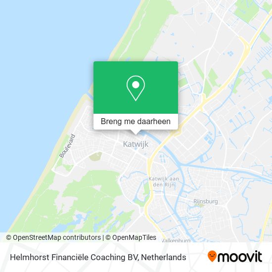 Helmhorst Financiële Coaching BV kaart