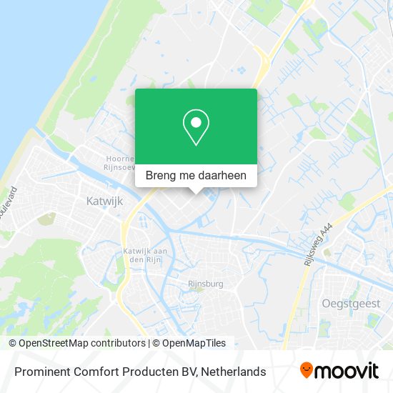 Prominent Comfort Producten BV kaart