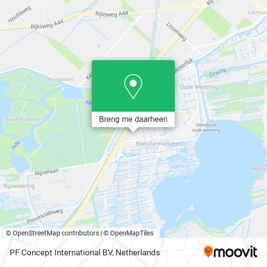 PF Concept International BV kaart