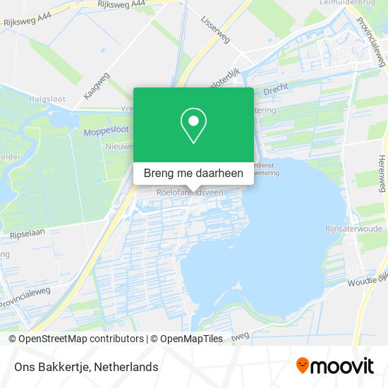 Ons Bakkertje kaart