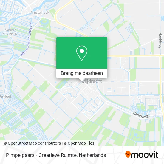 Pimpelpaars - Creatieve Ruimte kaart