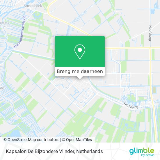 Kapsalon De Bijzondere Vlinder kaart