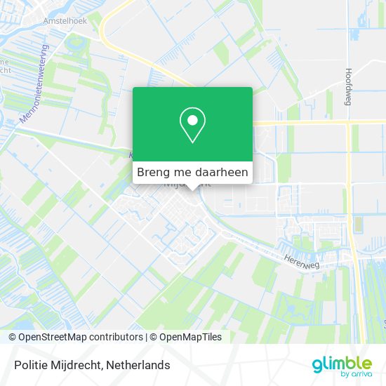 Politie Mijdrecht kaart