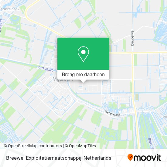 Breewel Exploitatiemaatschappij kaart