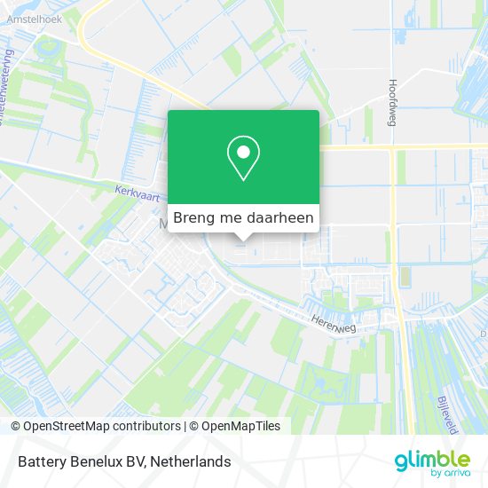 Battery Benelux BV kaart